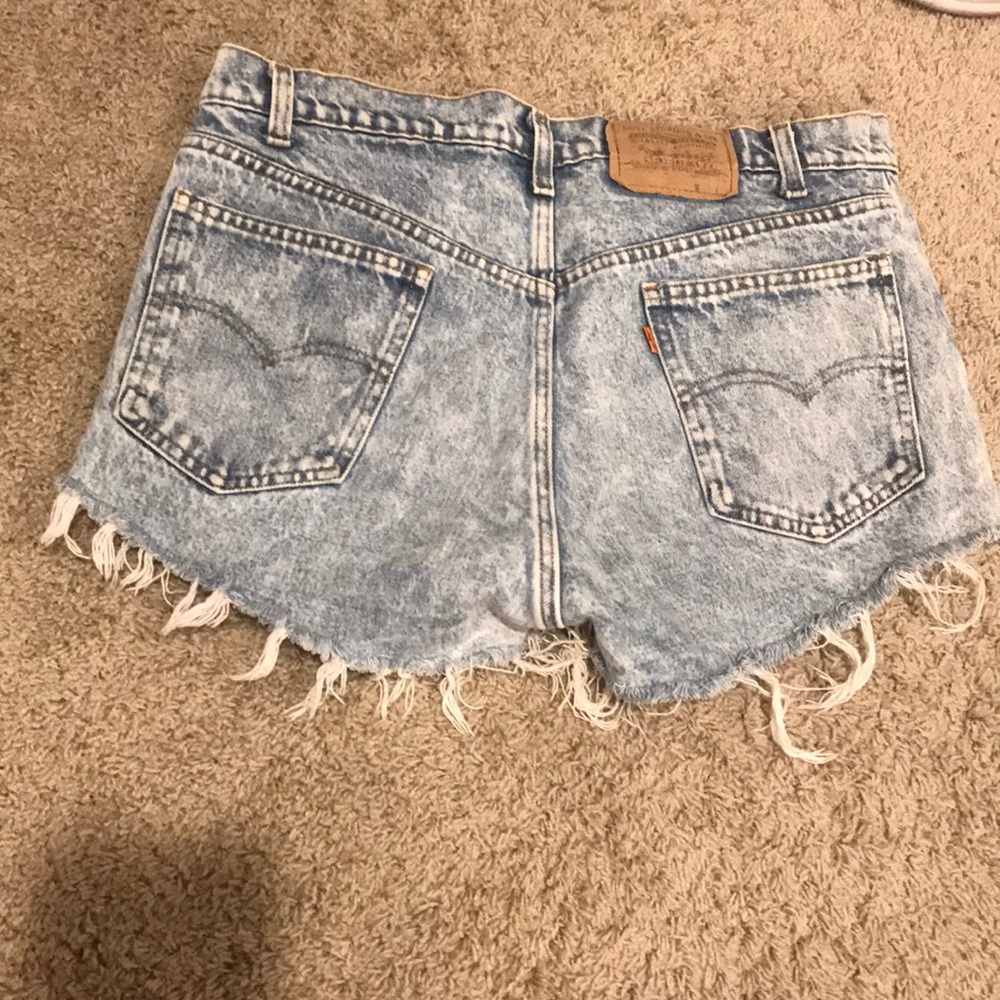 Levi’s high waisted shorts